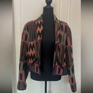 CASUAL CORNER & CO vintage cropped chore jacket